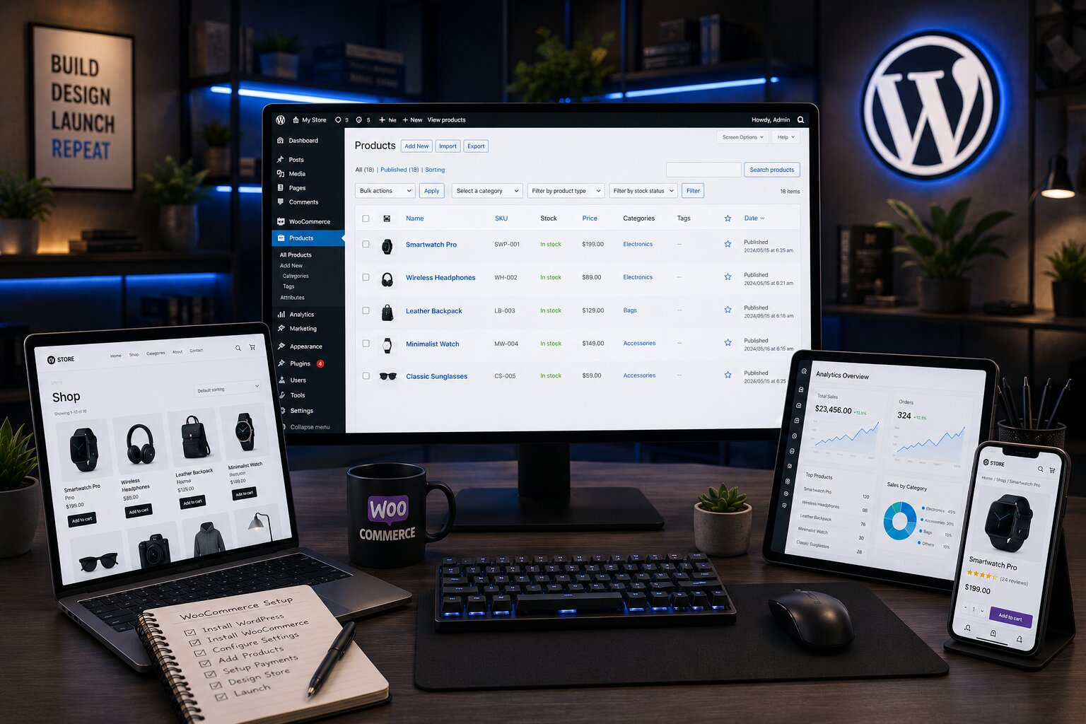 WooCommerce Store Setup