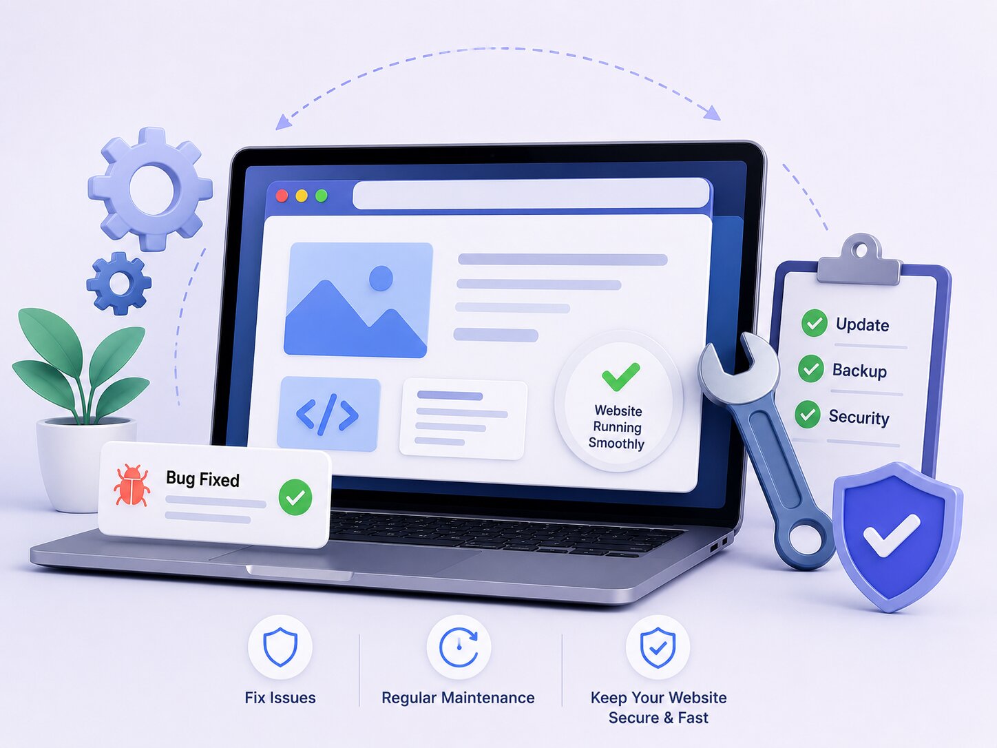 Website Bug Fixing & Maintenance