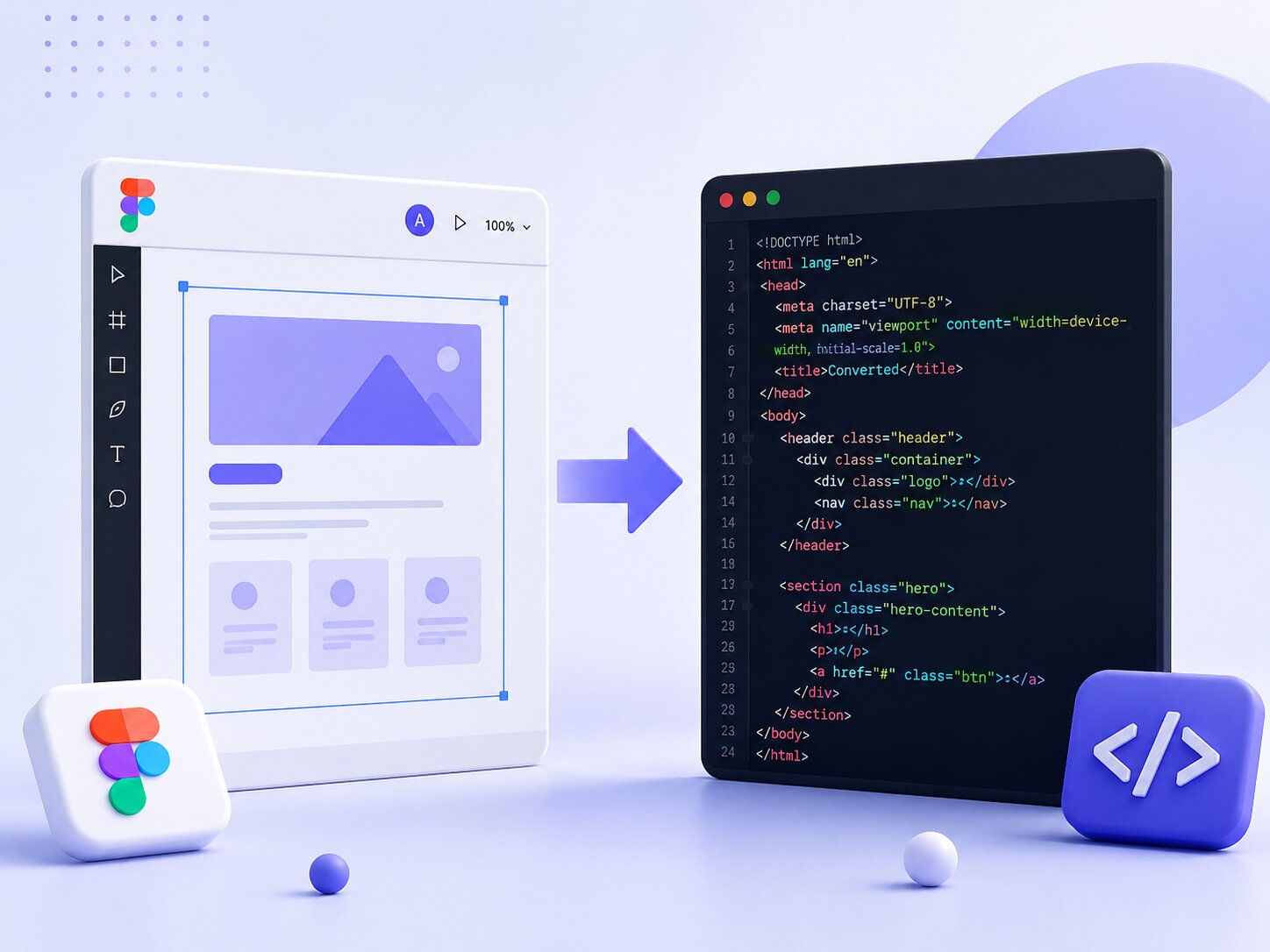 Figma to HTML Conversion