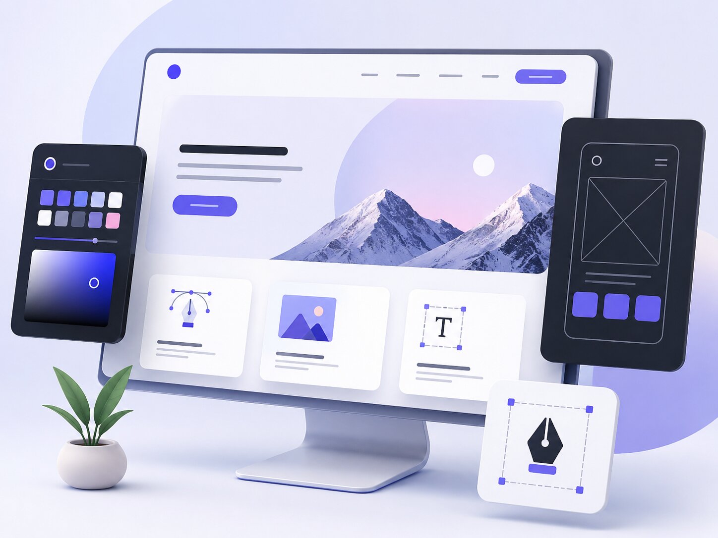 Custom Website UI Design